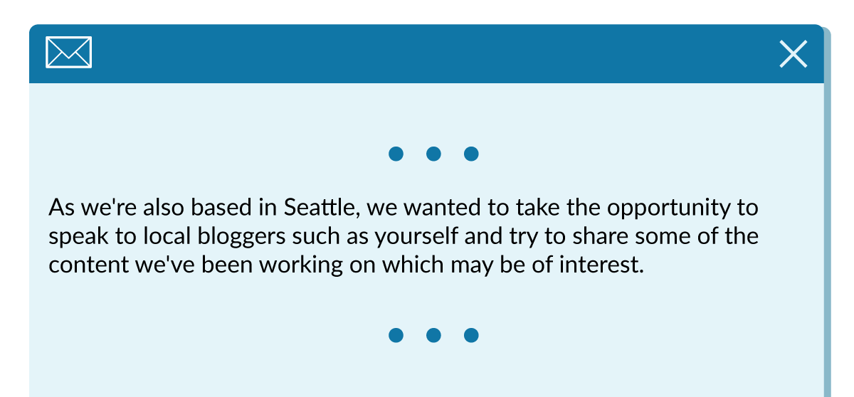 As we're also based in Seattle, we wanted to take the opportunity to speak to local bloggers such as yourself and try to share some of the content we've been working on which may be of interest.