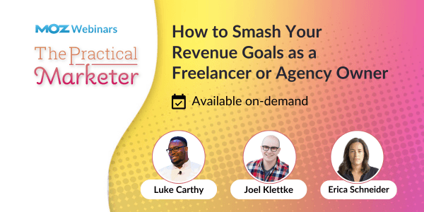 Smash Your Revenue Goals as a Freelancer or Agency Owner on demand 1200x627