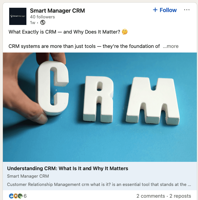 social media link